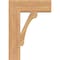 Ekena Millwork Legacy Block Smooth Bracket, Western Red Cedar, 5 1/2"W x 20"D x 28"H BKT06X20X28LEC05SWR - alternate 2